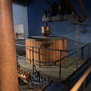 Der Sudkessel im Brauereimuseum.
