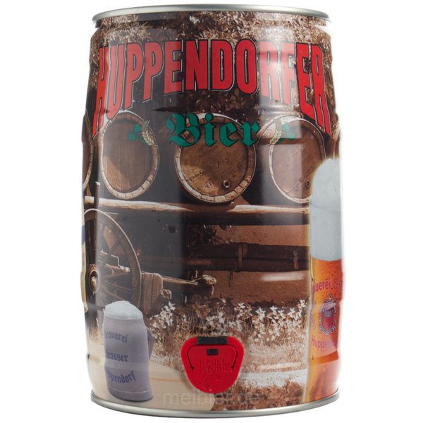 Huppendorfer Vollbier 5 Liter Bierfass