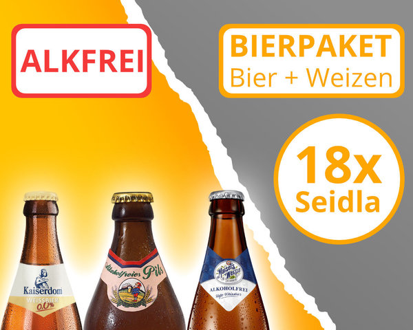 Bierpaket - alkoholfreie Biere | Weizen