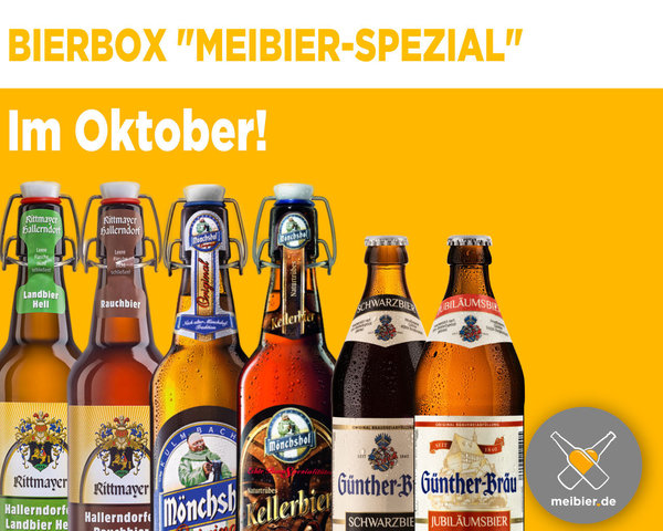 Bierbox - "meibier-Spezial" im Oktober 2022